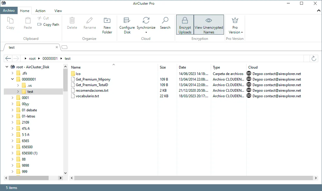 How to protect your files in the cloud with encryption with Air Cluster