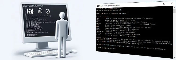 Use the command line to automate tasks