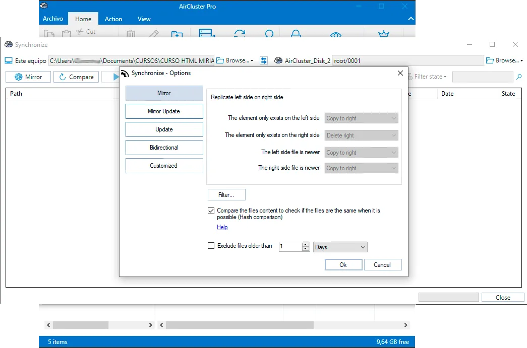 File synchronization