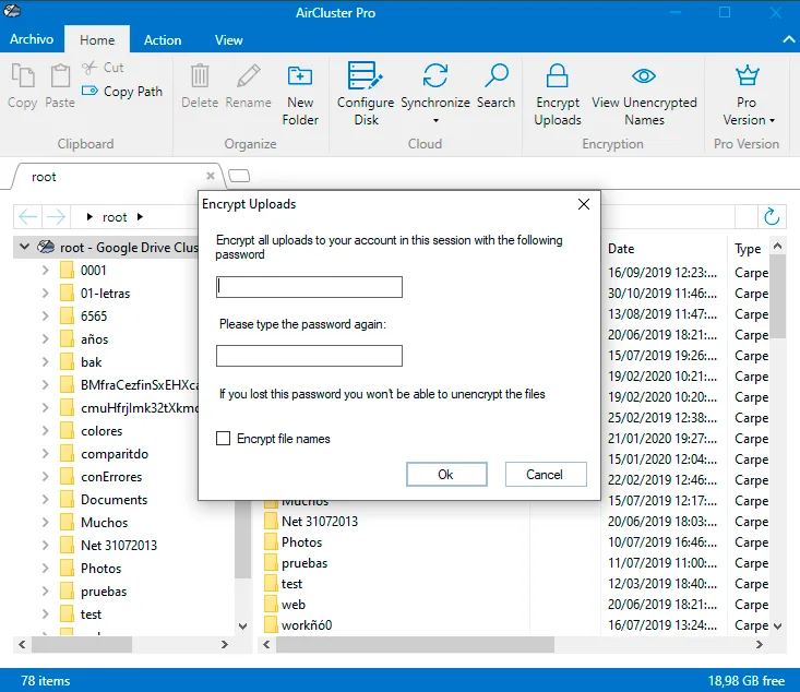 File encryption